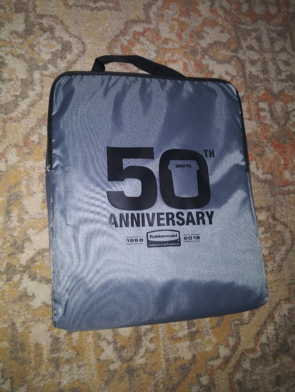 Rubbermaid Gray 50th Anniversary Gray Blanket